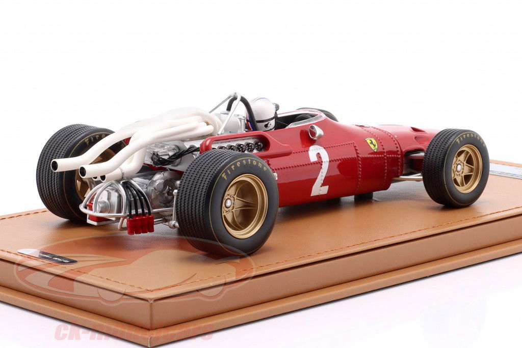 Chris Amon Ferrari 312 #2 Italië GP formule 1 1967 1:18 Tecnomodel