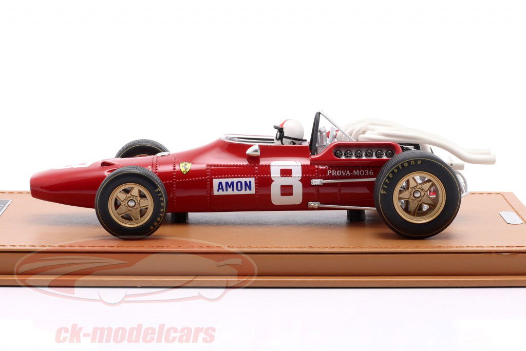 Chris Amon Ferrari 312 #8 3rd Duitsland GP formule 1 1967 1:18 Tecnomodel