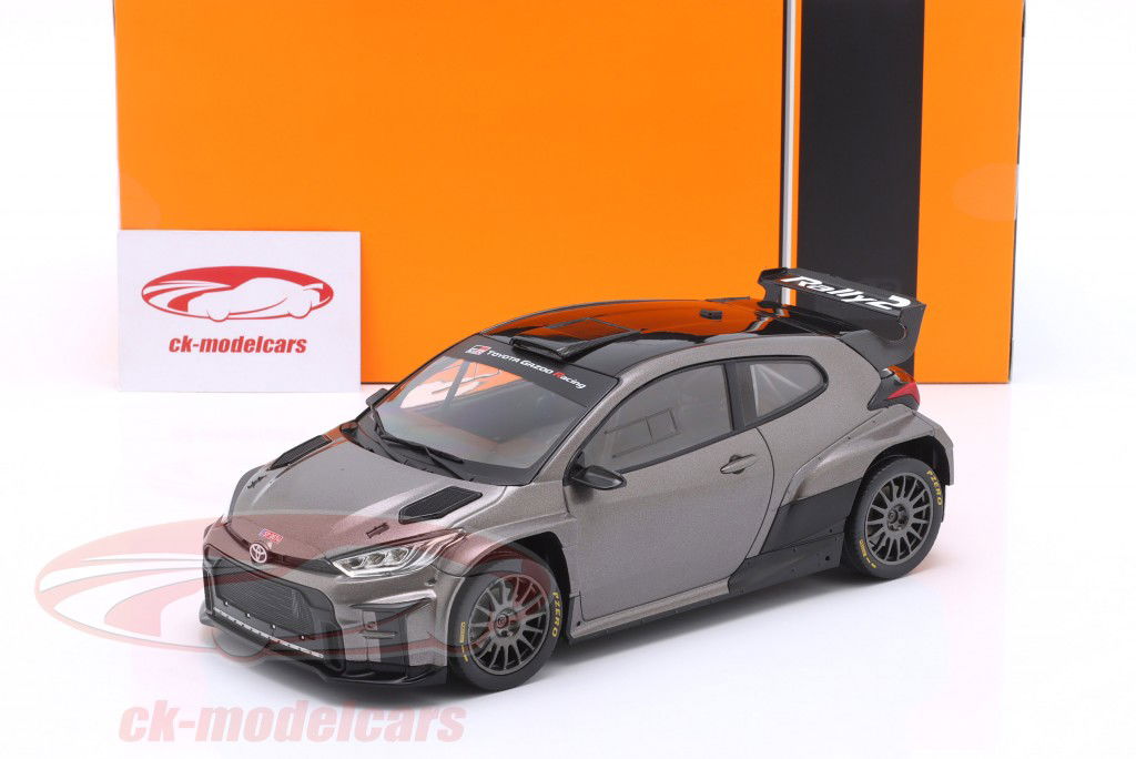 Toyota GR Yaris Rally2 2024 grå 1:18 Ixo
