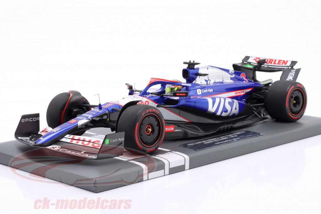 Daniel Ricciardo RB VCARB 01 #3 公式 1 2024 1:18 Minichamps