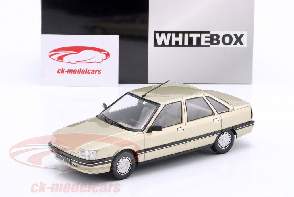 Renault 21 Année de construction 1986 beige 1:24 WhiteBox