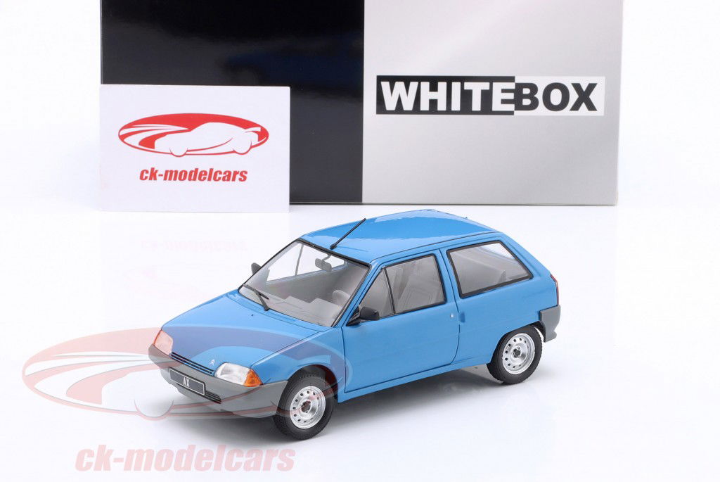 Citroen AX Baujahr 1986 blau 1:24 White Box