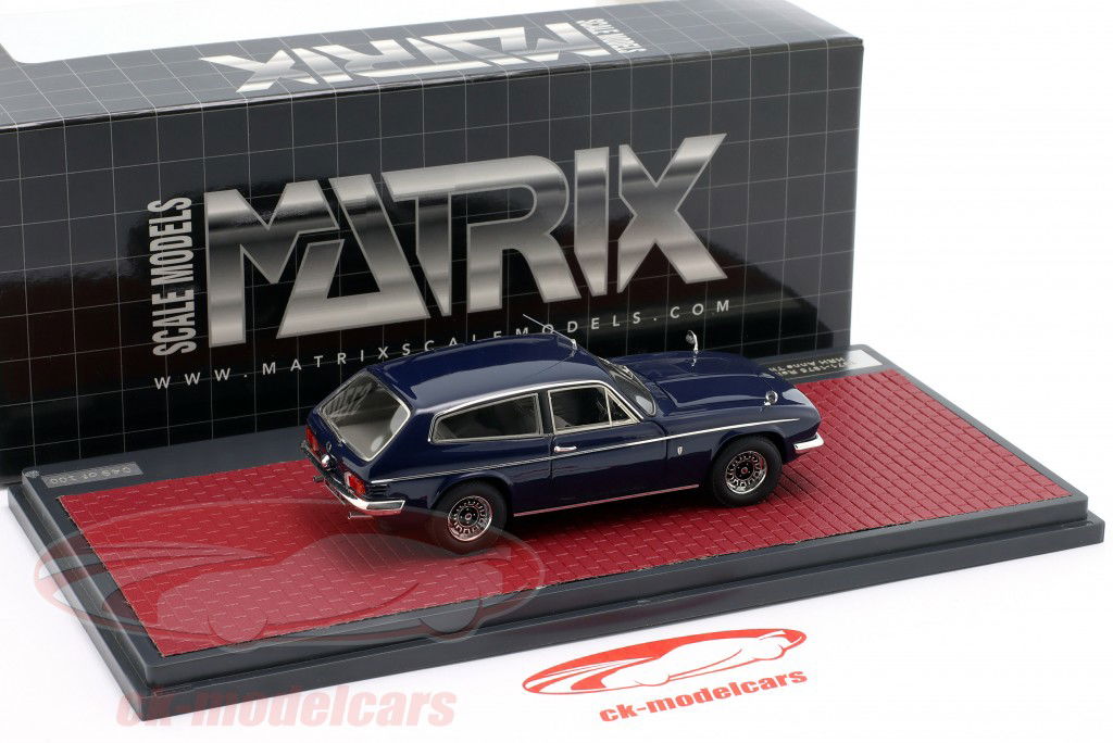 Reliant Scimitar SE5a GTE Byggeår 1971 "HRH Anne The Princess Royal" blå 1:43 Matrix