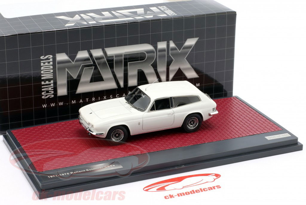 Reliant Scimitar SE5a GTE Year 1971 white 1:43 Matrix