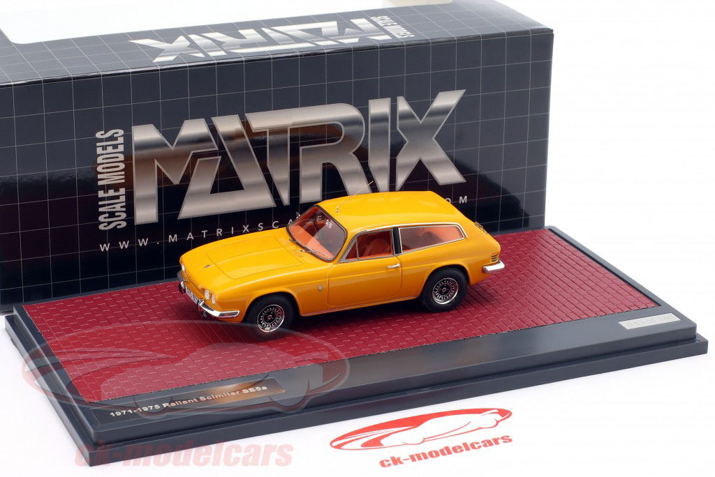 Reliant Scimitar SE5a GTE Ano de construção 1971 laranja 1:43 Matrix