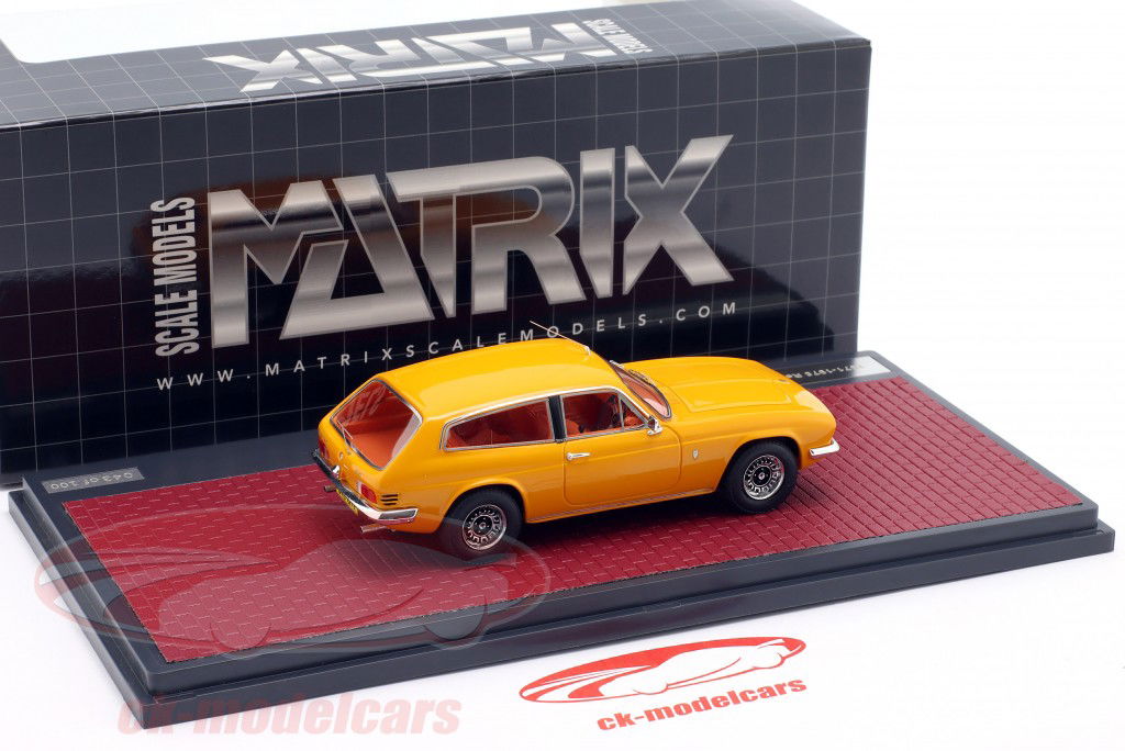 Reliant Scimitar SE5a GTE Ano de construção 1971 laranja 1:43 Matrix