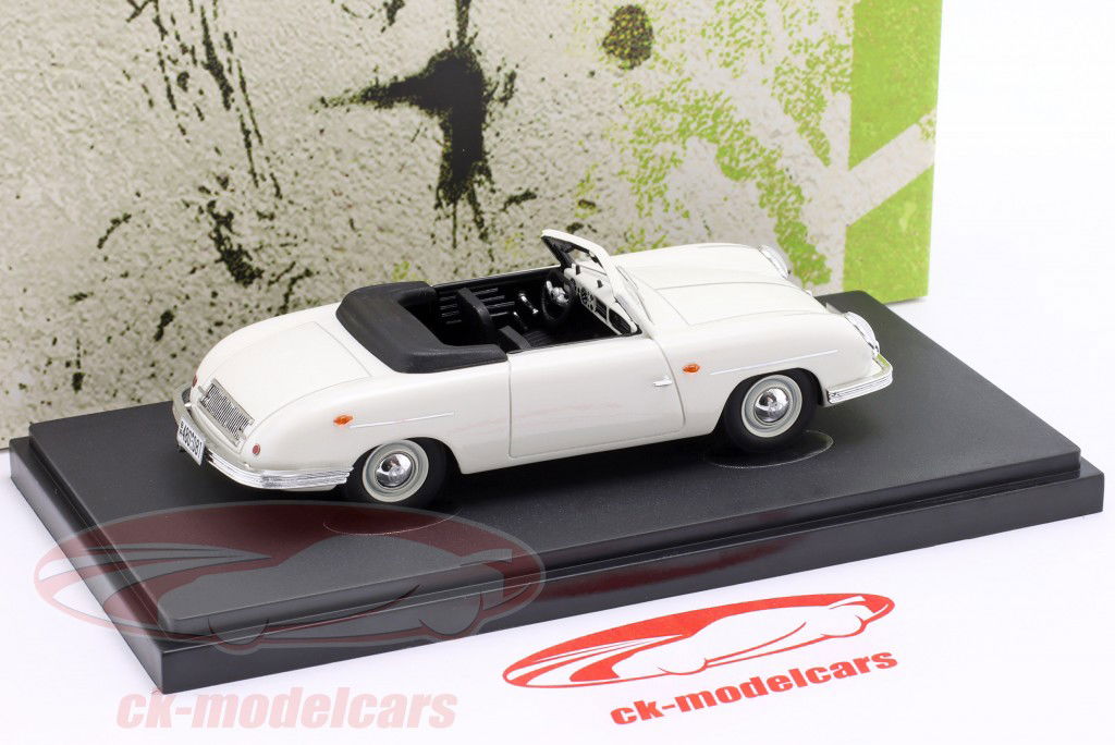 Drews VW Sports convertible year 1949 white 1:43 AutoCult