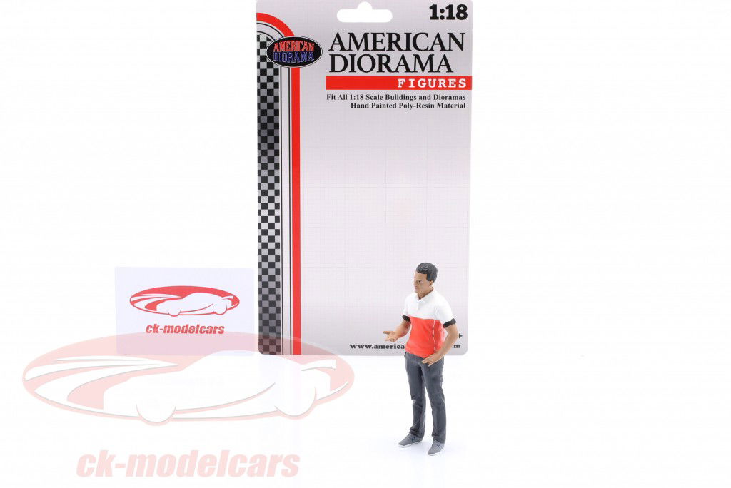 Race Crew Chiffre #4 1:18 American Diorama