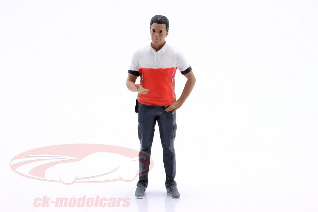 Race Crew Figure #4 1:18 American Diorama