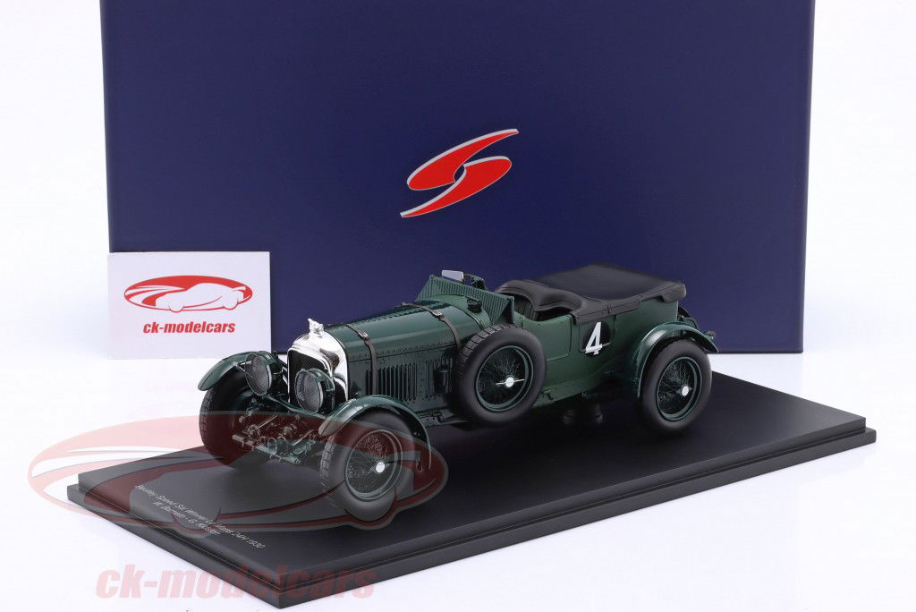 Bentley Speed Six #4 Winner 24h LeMans 1930 Barnato, Kidston 1:18 Spark