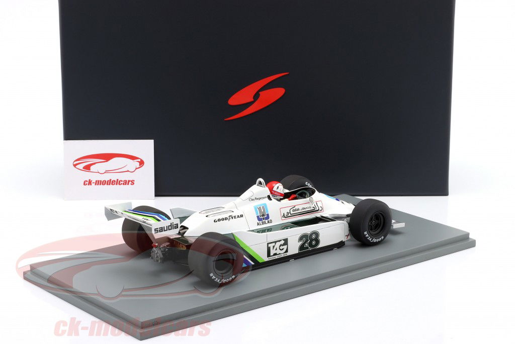 Clay Regazzoni Williams FW07 #28 winner British GP formula 1 1979 1:18 Spark