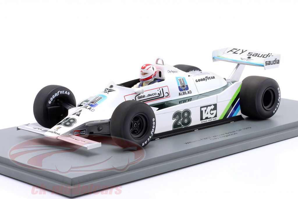 Clay Regazzoni Williams FW07 #28 Sieger British GP Formel 1 1979 1:18 Spark