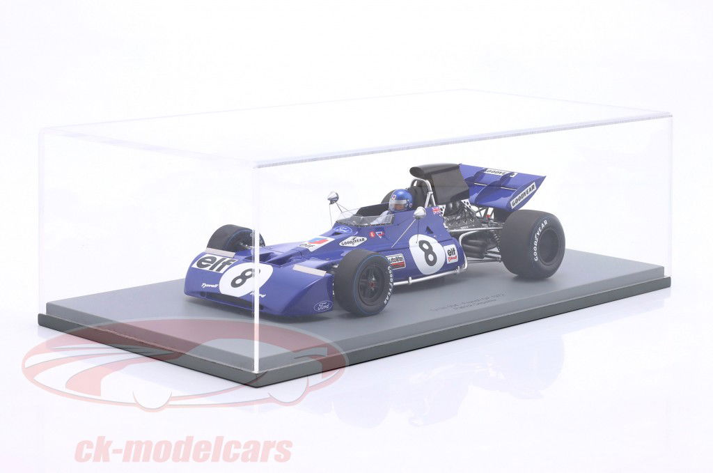 Patrick Depailler Tyrrell 004 #8 Français GP formule 1 1972 1:18 Spark