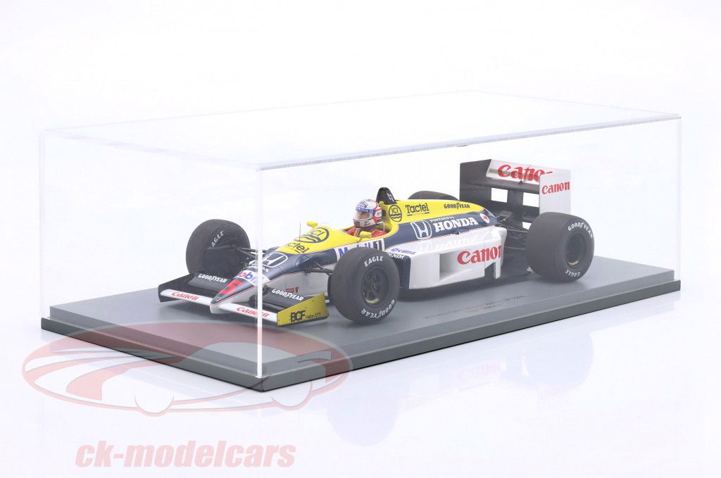 Nigel Mansell Williams FW11 #5 gagnant britannique GP formule 1 1986 1:18 Spark