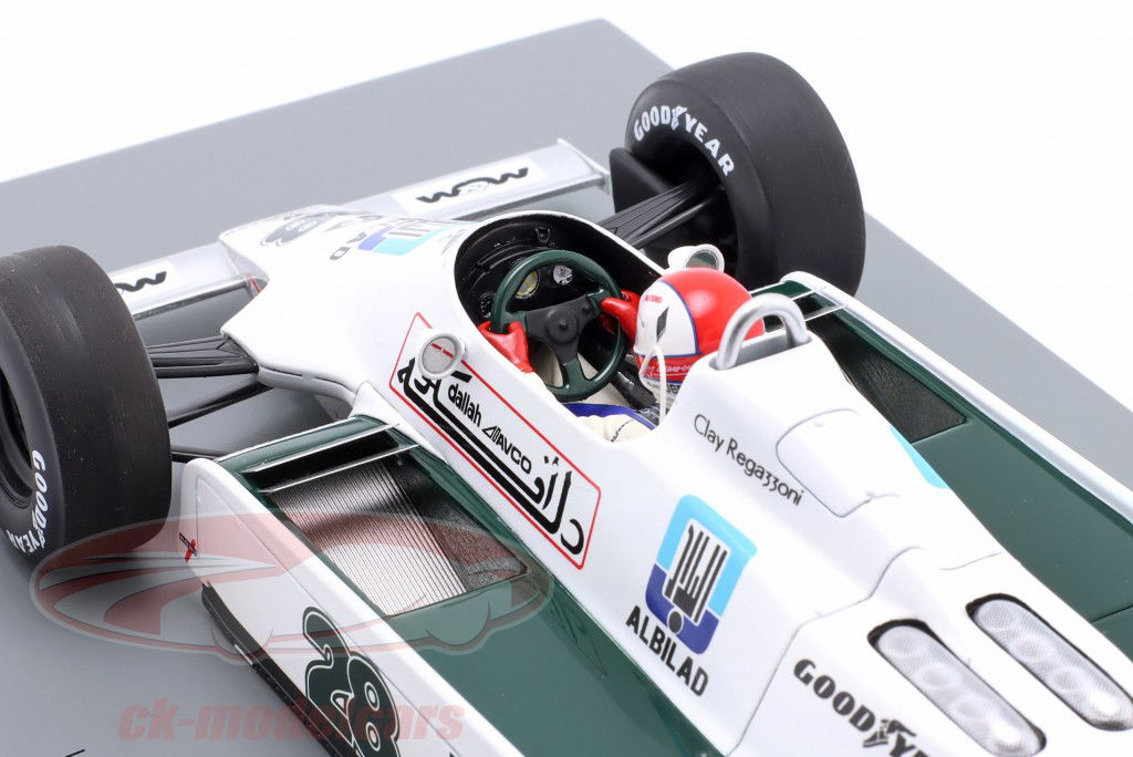 Clay Regazzoni Williams FW07 #28 Sieger British GP Formel 1 1979 1:18 Spark