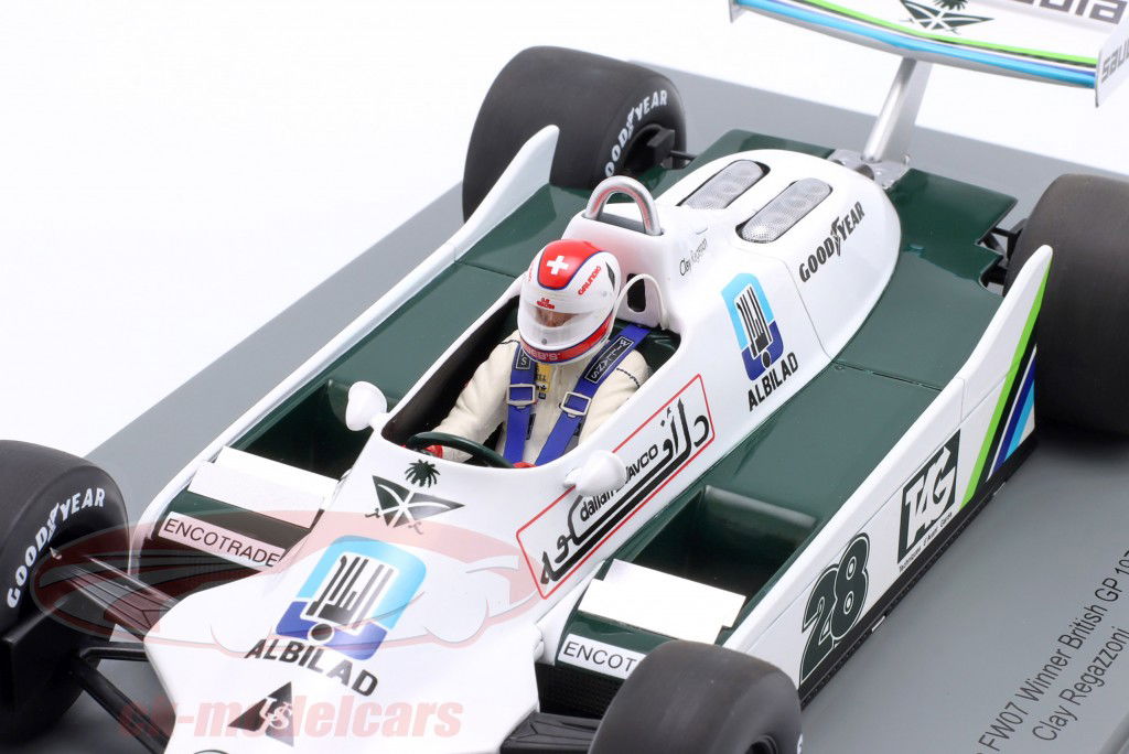 Clay Regazzoni Williams FW07 #28 Sieger British GP Formel 1 1979 1:18 Spark