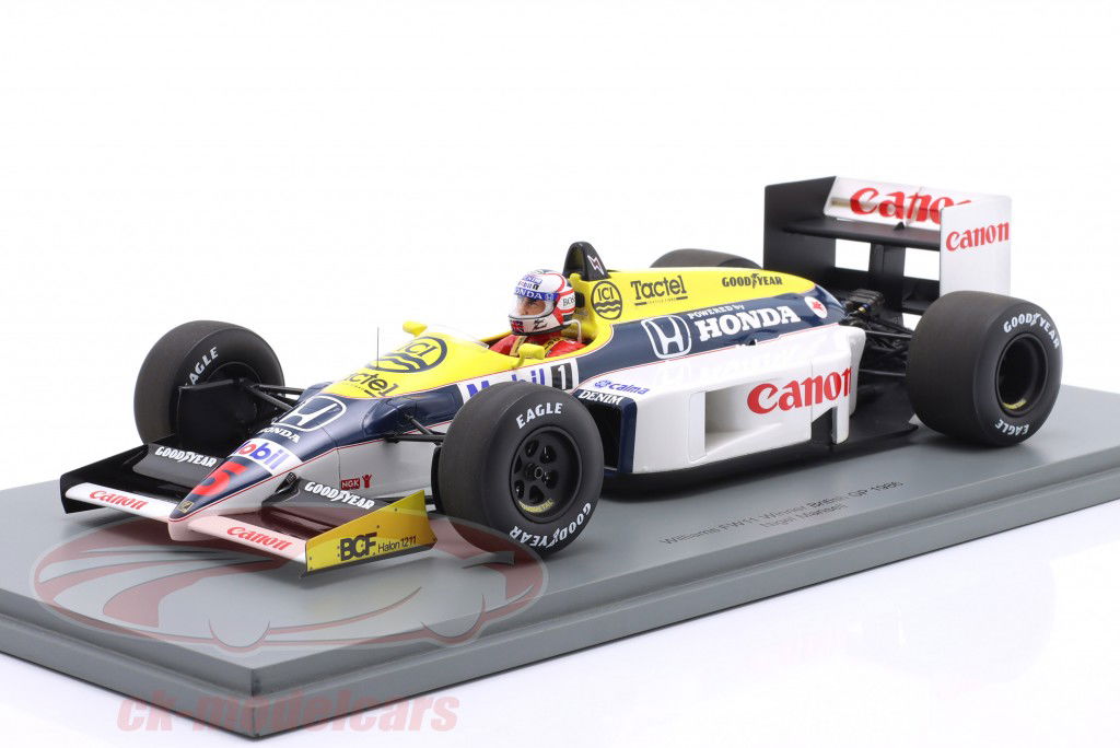 Nigel Mansell Williams FW11 #5 Sieger British GP Formel 1 1986 1:18 Spark