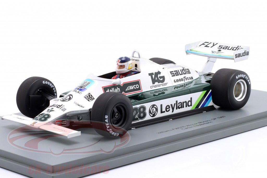 Carlos Reutemann Williams FW07B #28 vincitore Monaco GP formula 1 1980 1:18 Spark
