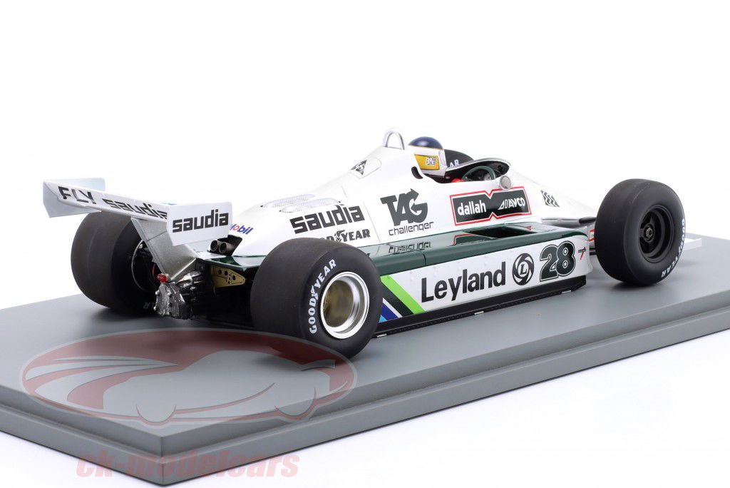 Carlos Reutemann Williams FW07B #28 勝者 Monaco GP 式 1 1980 1:18 Spark