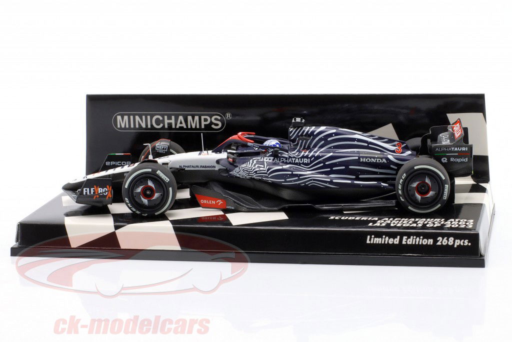Daniel Ricciardo AlphaTauri AT04 #3 Las Vegas GP Formel 1 2023 1:43 Minichamps