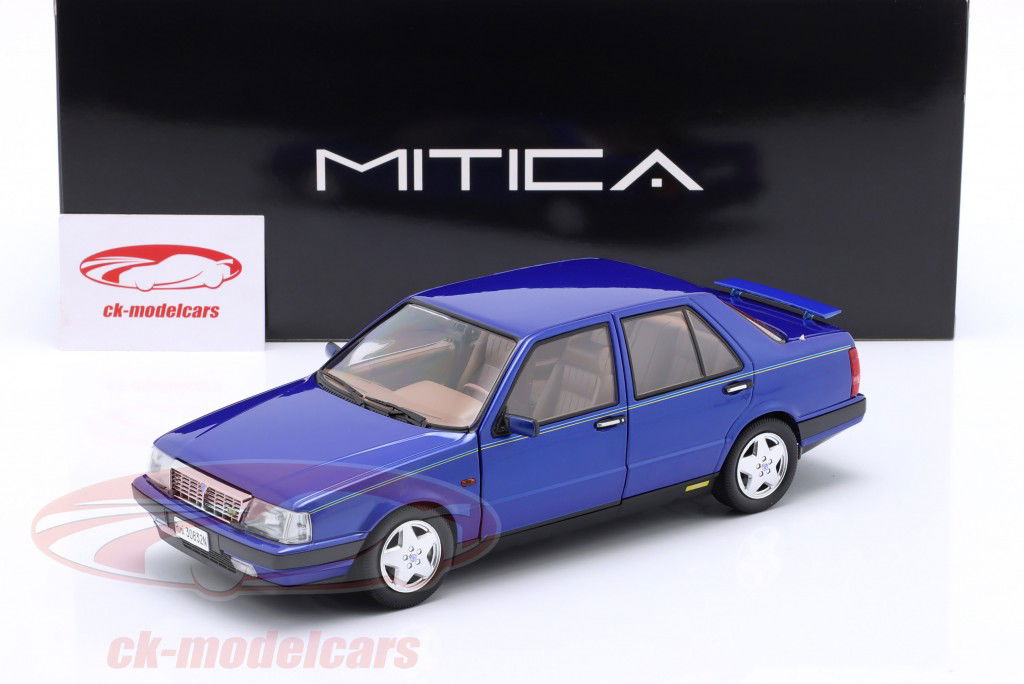 Lancia Thema 8.32 Ferrari 1S 建造年份 1986 蓝色的 金属 1:18 MITICA