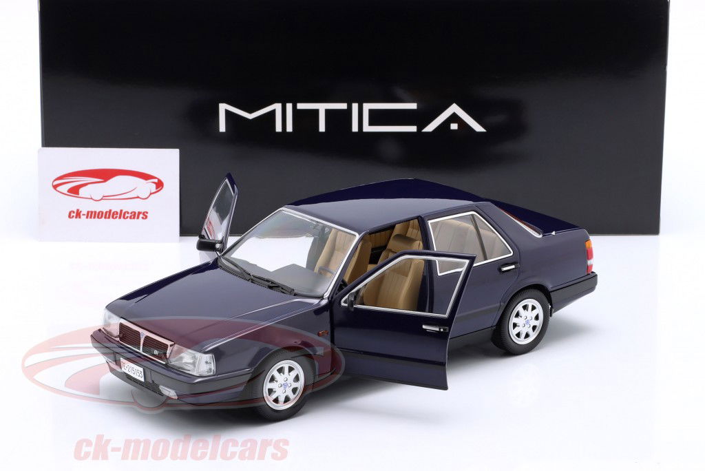 Lancia Thema 6V 1S Année de construction 1984 Lancia bleu 1:18 MITICA