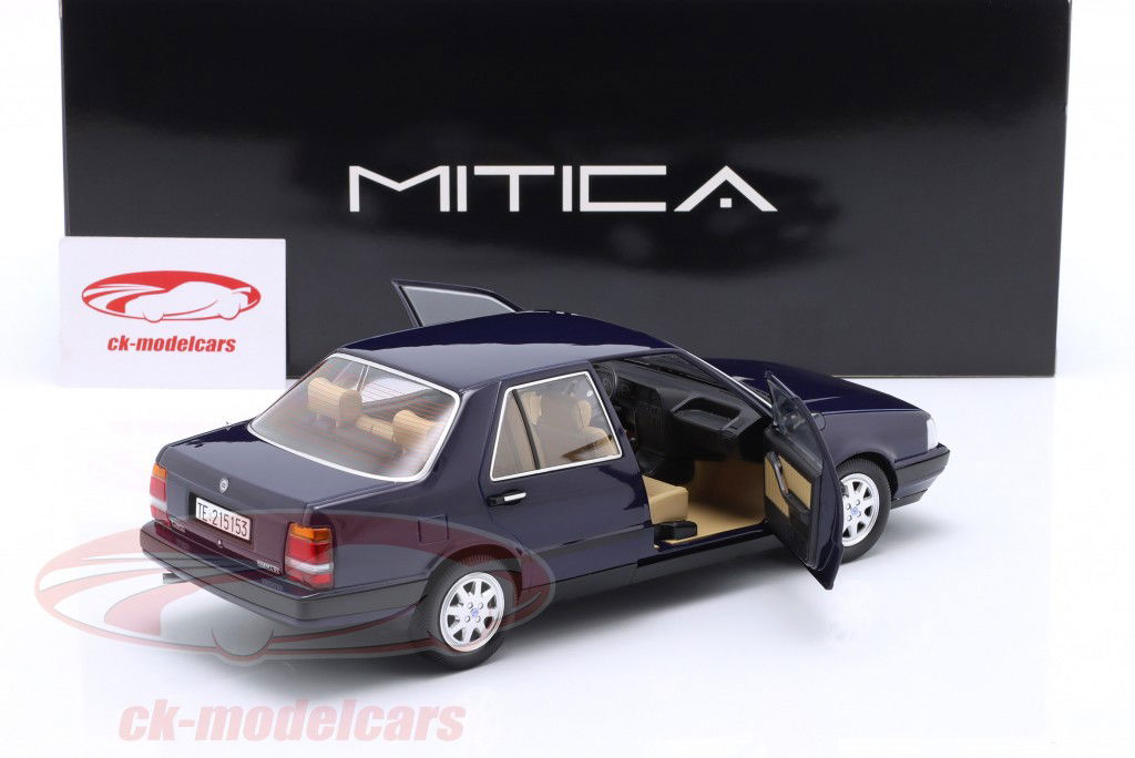 Lancia Thema 6V 1S Year of construction 1984 Lancia blue 1:18 MITICA