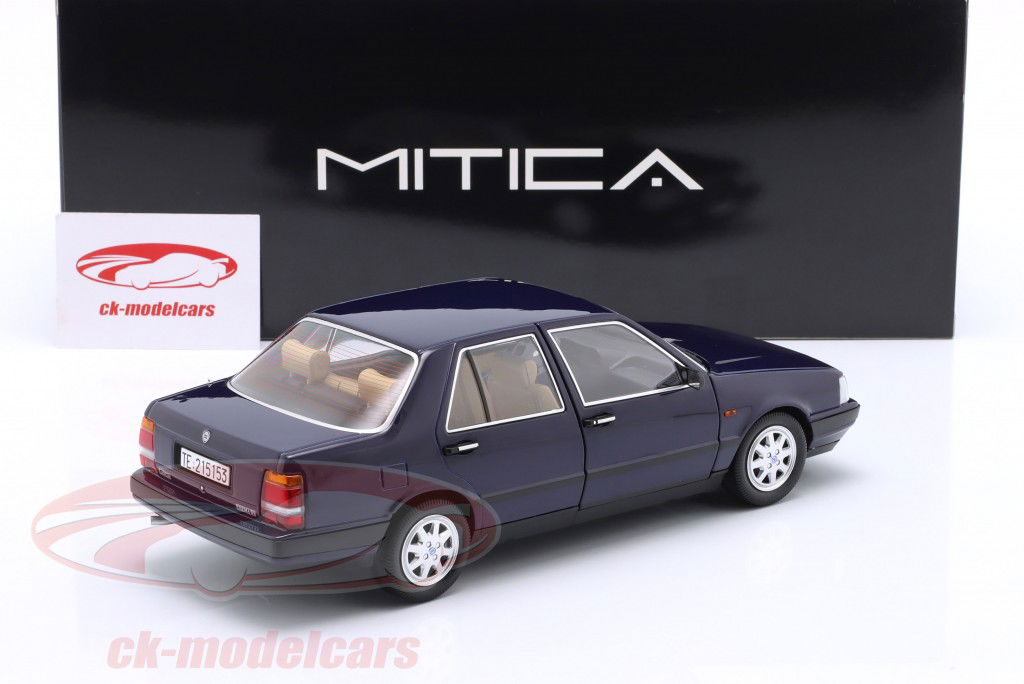 Lancia Thema 6V 1S Year of construction 1984 Lancia blue 1:18 MITICA