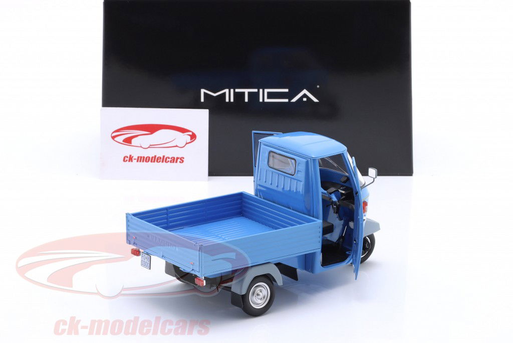 Piaggio Ape P501 Pick-Up 建造年份 1979 蓝色的 1:18 MITICA