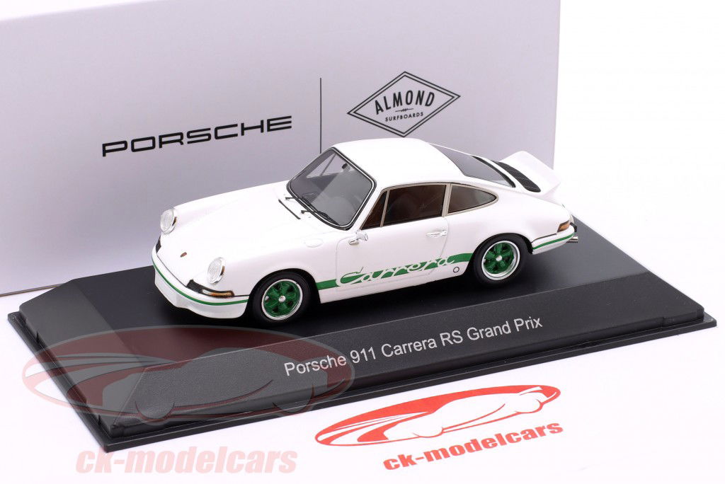 Porsche 911 Carrera RS 2.7 Grand Prix white / green 1:43 Spark