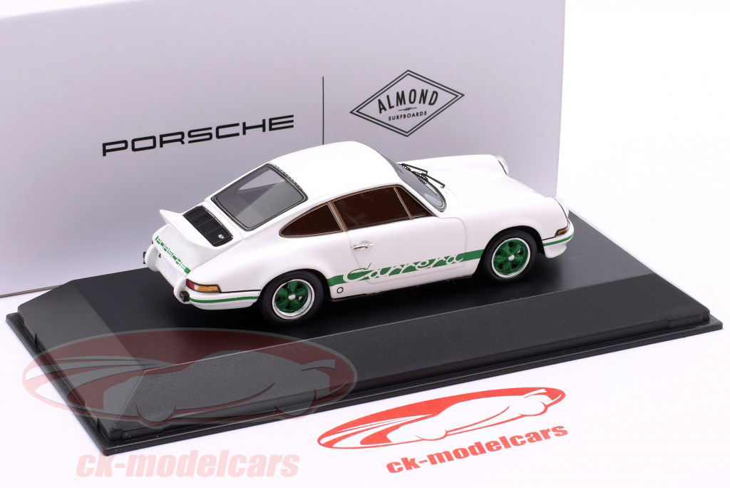Porsche 911 Carrera RS 2.7 Grand Prix white / green 1:43 Spark