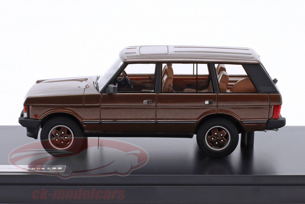 Range Rover Vogue LSE Année de construction 1992 brun métallique 1:43 Matrix