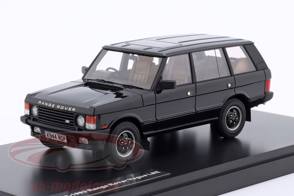 Range Rover Vogue LSE Año de construcción 1992 negro 1:43 Matrix