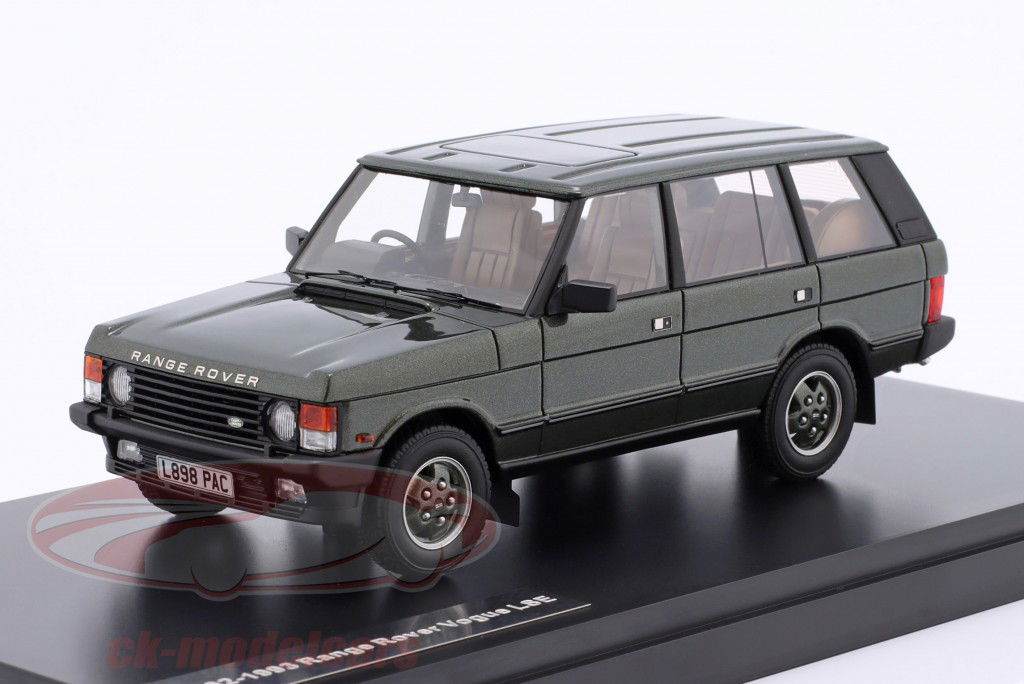 Range Rover Vogue LSE Ano de construção 1992 verde escuro metálico 1:43 Matrix