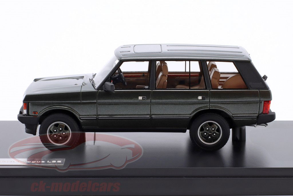Range Rover Vogue LSE Ano de construção 1992 verde escuro metálico 1:43 Matrix