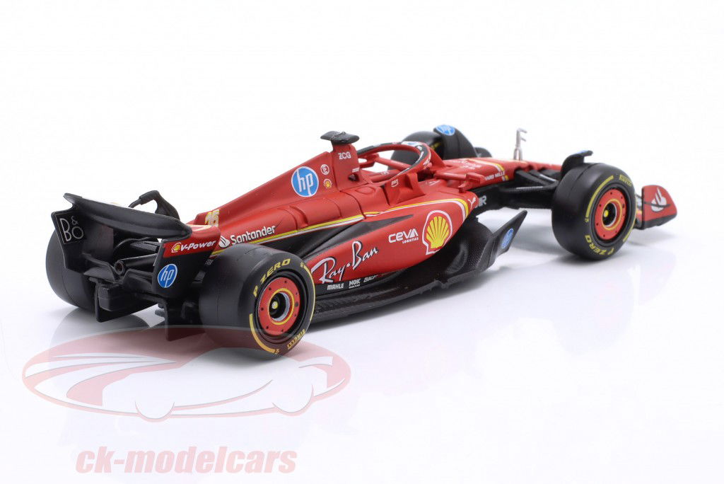 Charles Leclerc Ferrari SF-24 #16 vinder Monaco GP formel 1 2024 1:43 Bburago