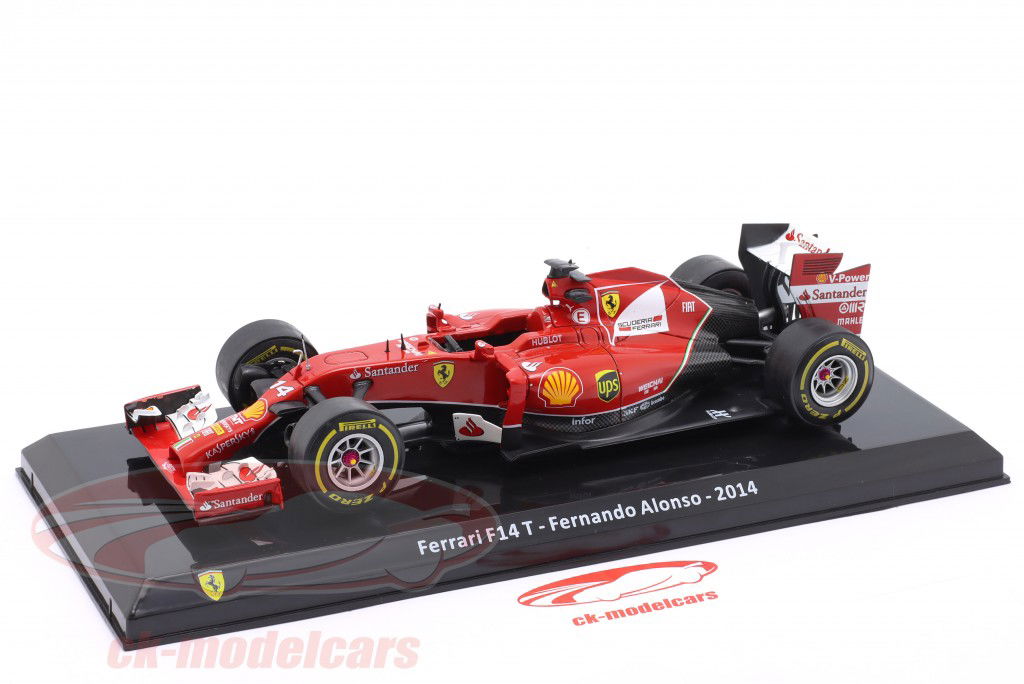 Fernando Alonso Ferrari F14T #14 formule 1 2014 1:24 Premium Collectibles