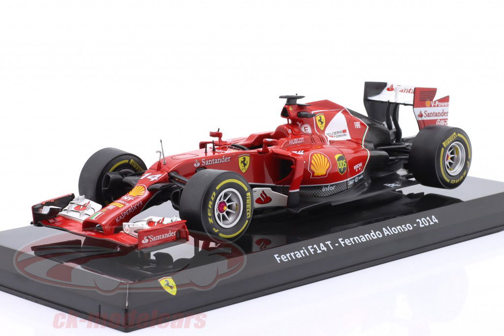 Fernando Alonso Ferrari F14T #14 formule 1 2014 1:24 Premium Collectibles