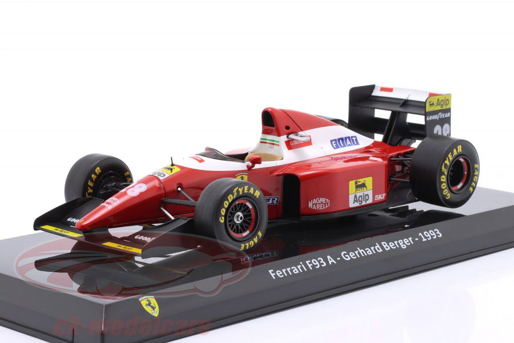 Gerhard Berger Ferrari F93A #28 fórmula 1 1993 1:24 Premium Collectibles