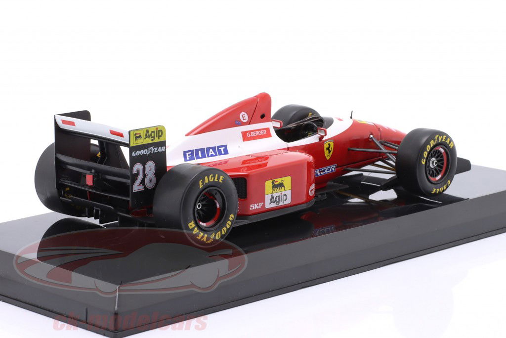 Gerhard Berger Ferrari F93A #28 fórmula 1 1993 1:24 Premium Collectibles