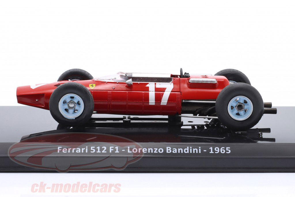 Lorenzo Bandini Ferrari 512 F1 #17 fórmula 1 1965 1:24 Premium Collectibles