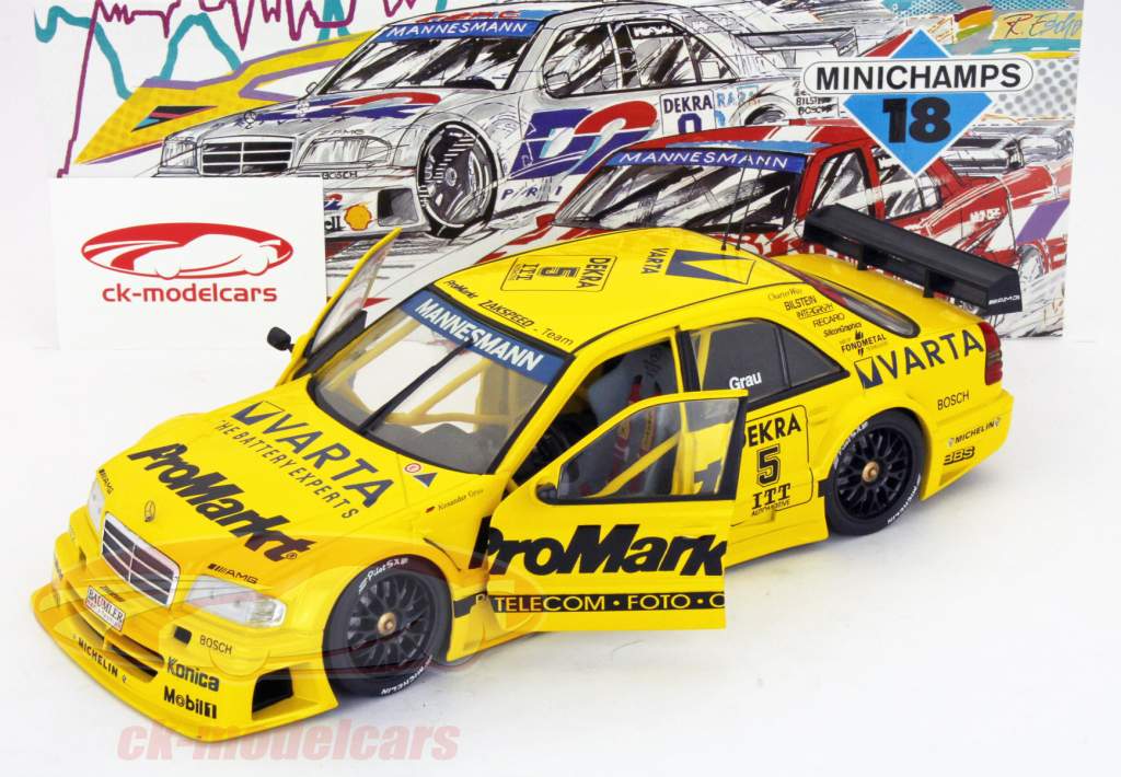 Minichamps 1:18 A.グレイメルセデスCクラスDTM＃5チームザク