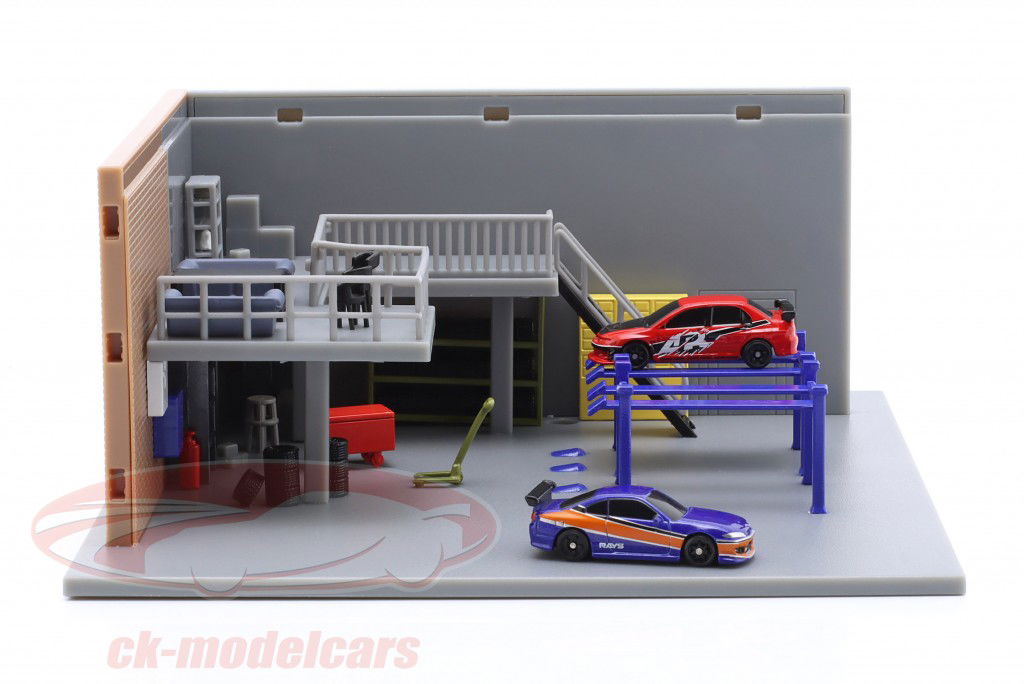 Han's cochera Fast & Furious Diorama-Set Jada Toys