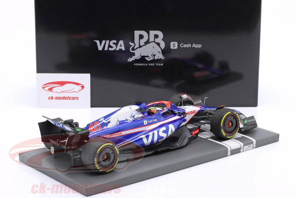 Ayumu Iwasa RB VCARB 01 #40 Japon GP formule 1 2024 1:18 Minichamps