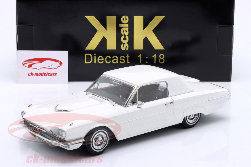 Ford Thunderbird Coupe Baujahr 1966 weiß 1:18 KK-Scale