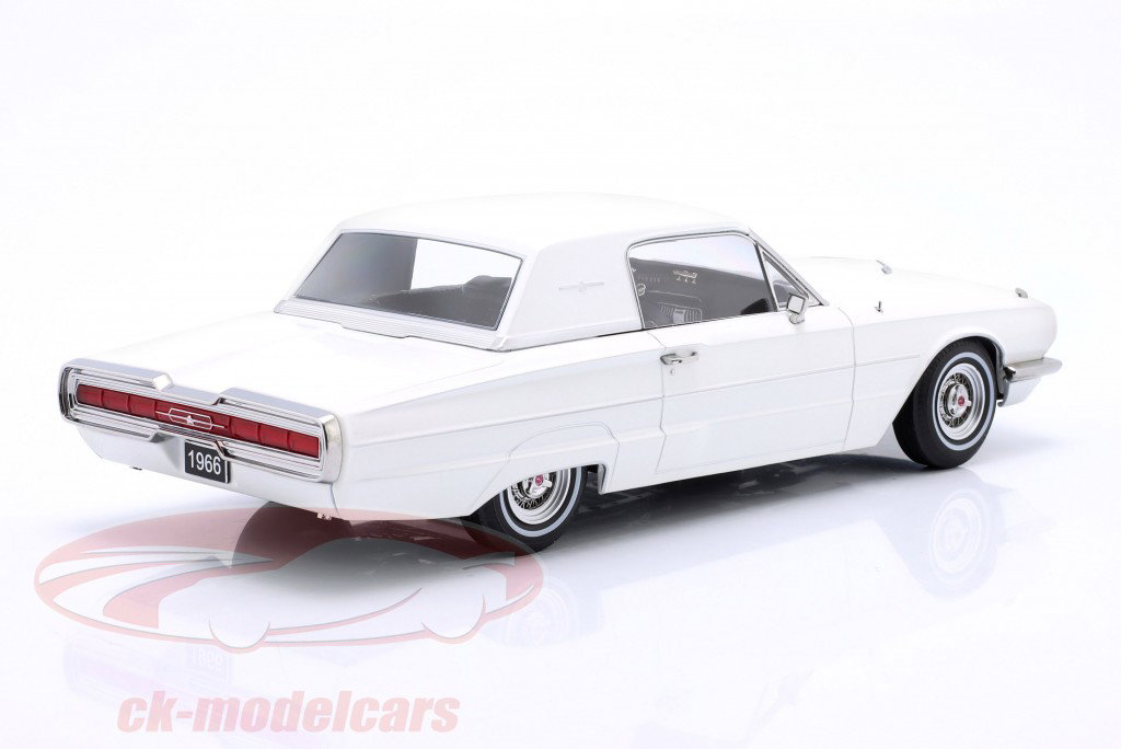 Ford Thunderbird Coupe Baujahr 1966 weiß 1:18 KK-Scale