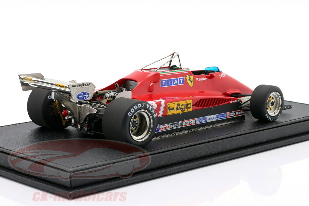P. Tambay Ferrari 126C2 #27 gagnant Allemagne GP formule 1 1982 1:18 GP Replicas