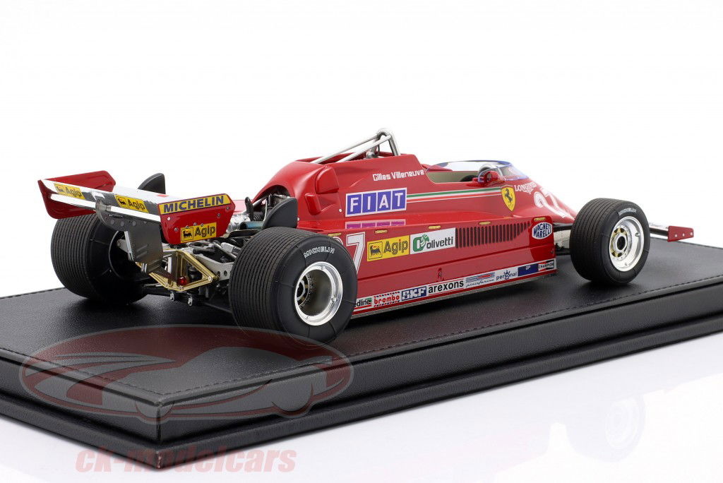 G. Villeneuve Ferrari 126CK #27 第三 加拿大 GP 公式 1 1981 1:18 GP Replicas