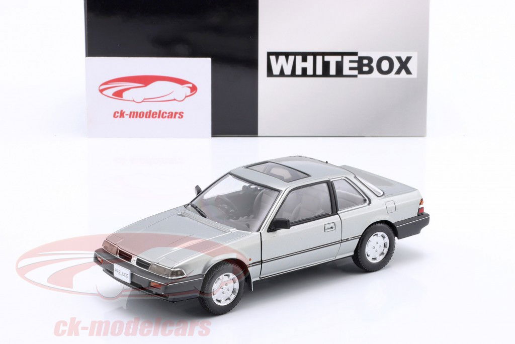 Honda Prelude Baujahr 1985 metallic grau 1:24 WhiteBox