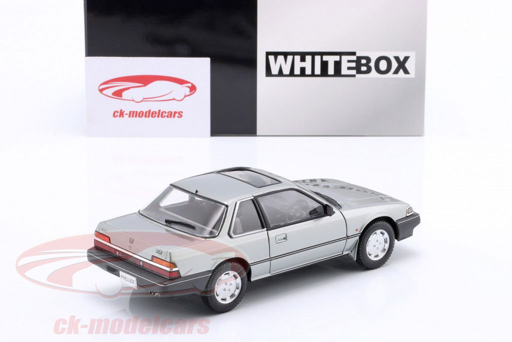 Honda Prelude Ano de construção 1985 metálico cinza 1:43 WhiteBox
